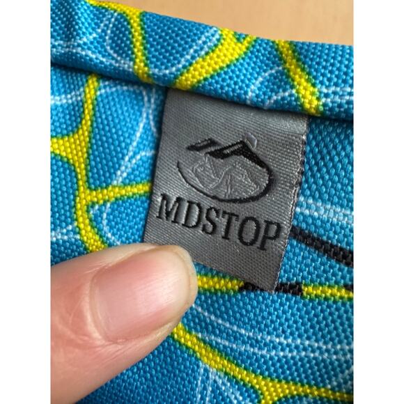 Stroller Organizer Bag – Blue Geometric Pattern - Picture 10 of 10